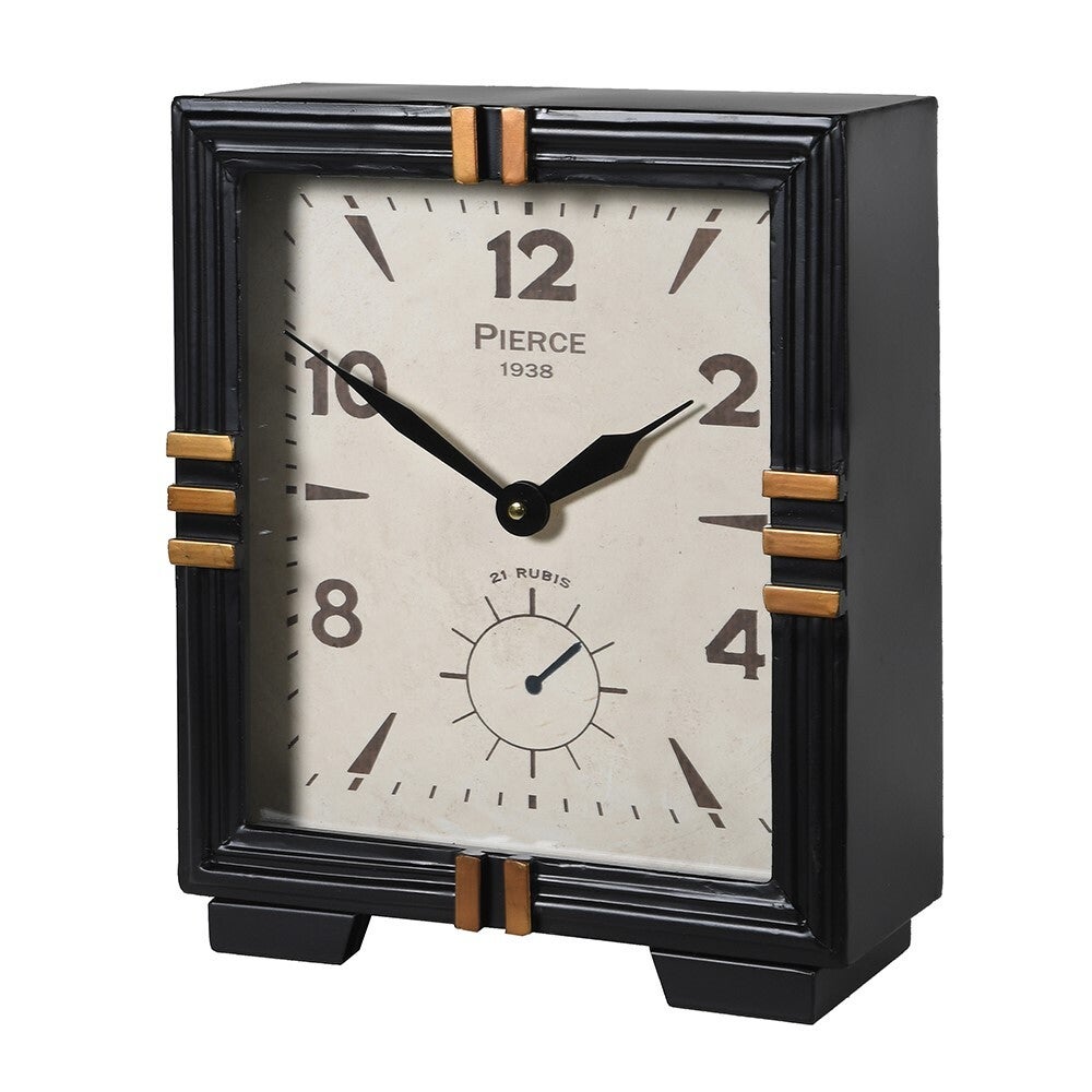 Black Mantel Clock Nook